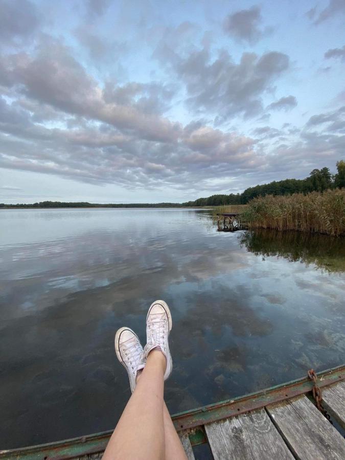 Mazurska Stodola Na Polwyspie Pilchowskim Pilchy Esterno foto