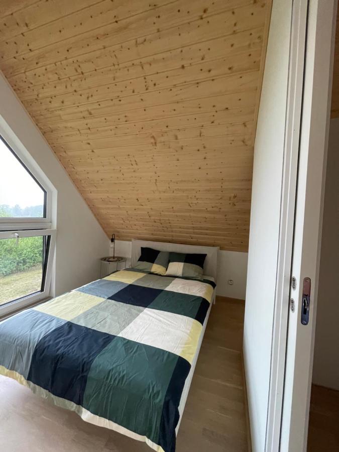 Mazurska Stodola Na Polwyspie Pilchowskim Pilchy Esterno foto