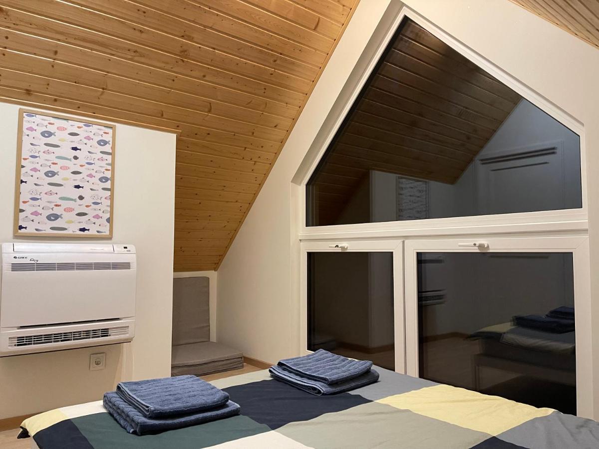 Mazurska Stodola Na Polwyspie Pilchowskim Pilchy Esterno foto