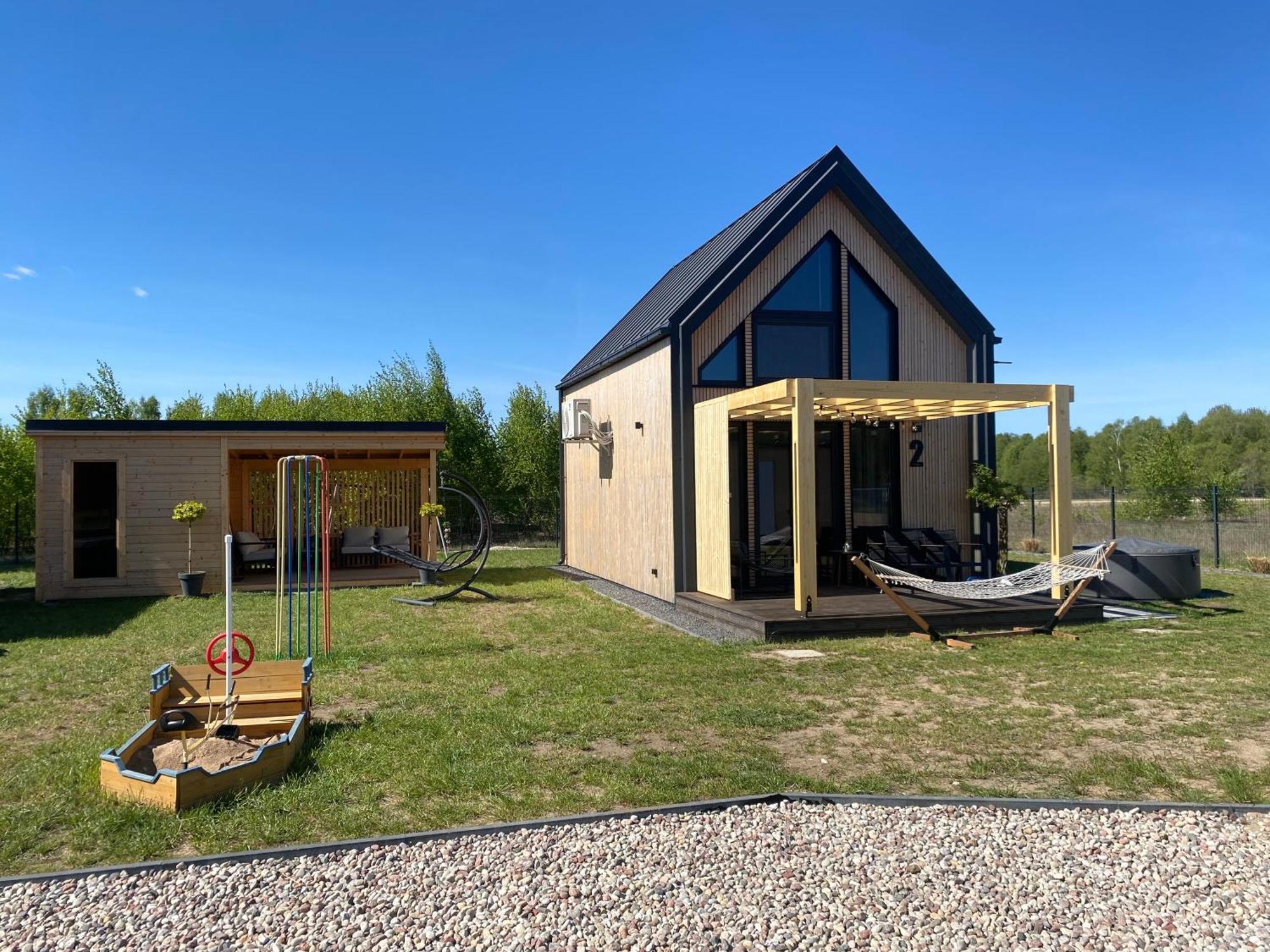 Mazurska Stodola Na Polwyspie Pilchowskim Pilchy Esterno foto